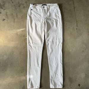 KanCan Jeans Womens Size 29 Waist White Denim 31‎ Inseam Skinny Leg